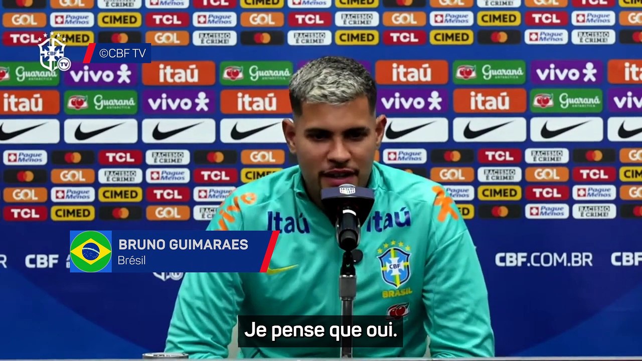 Bruno Guimaraes : "L'objectif ultime est la finale du Mondial 2026"