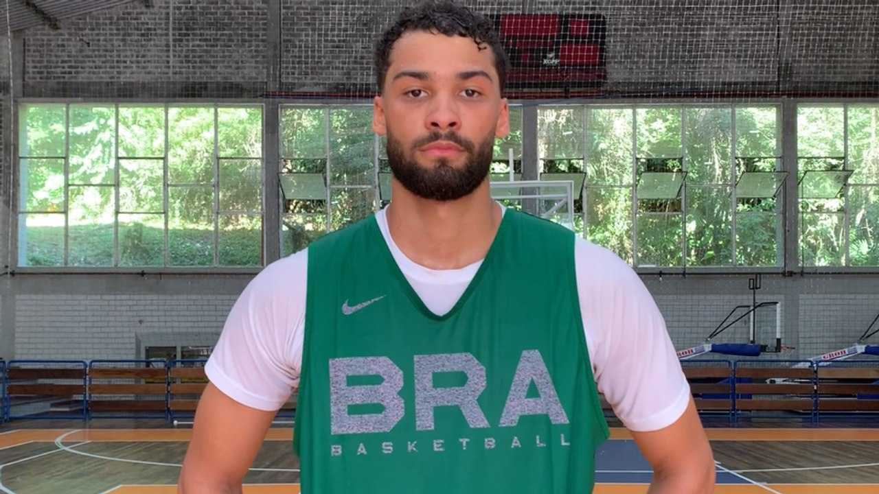 Mãozinha, da seleção brasileira de basquete, falou sobre a preparação para o Pré-Olímpico