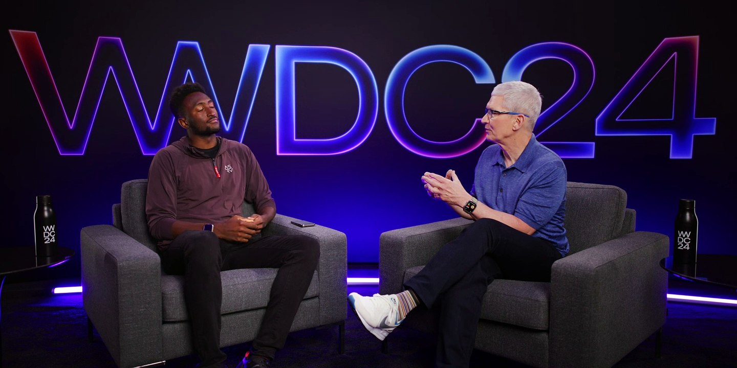 Talking Tech and AI with Tim Cook interview / Podcast