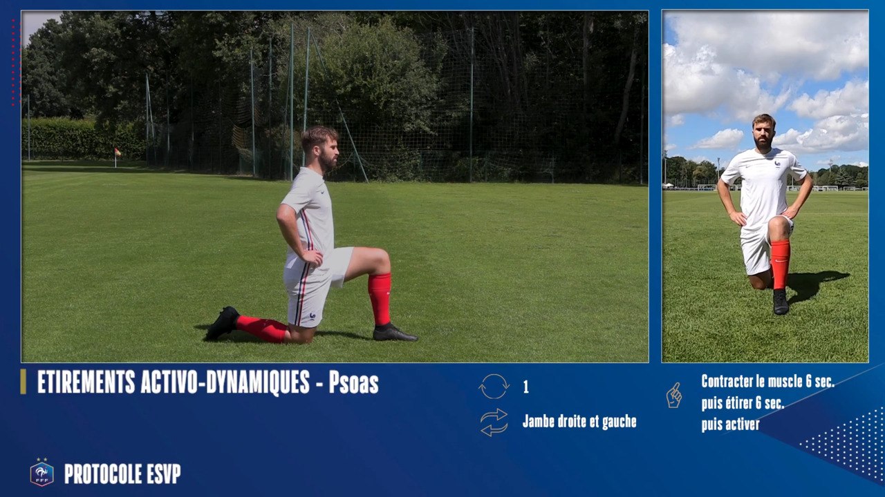 Etirements activo dynamiques Psoas