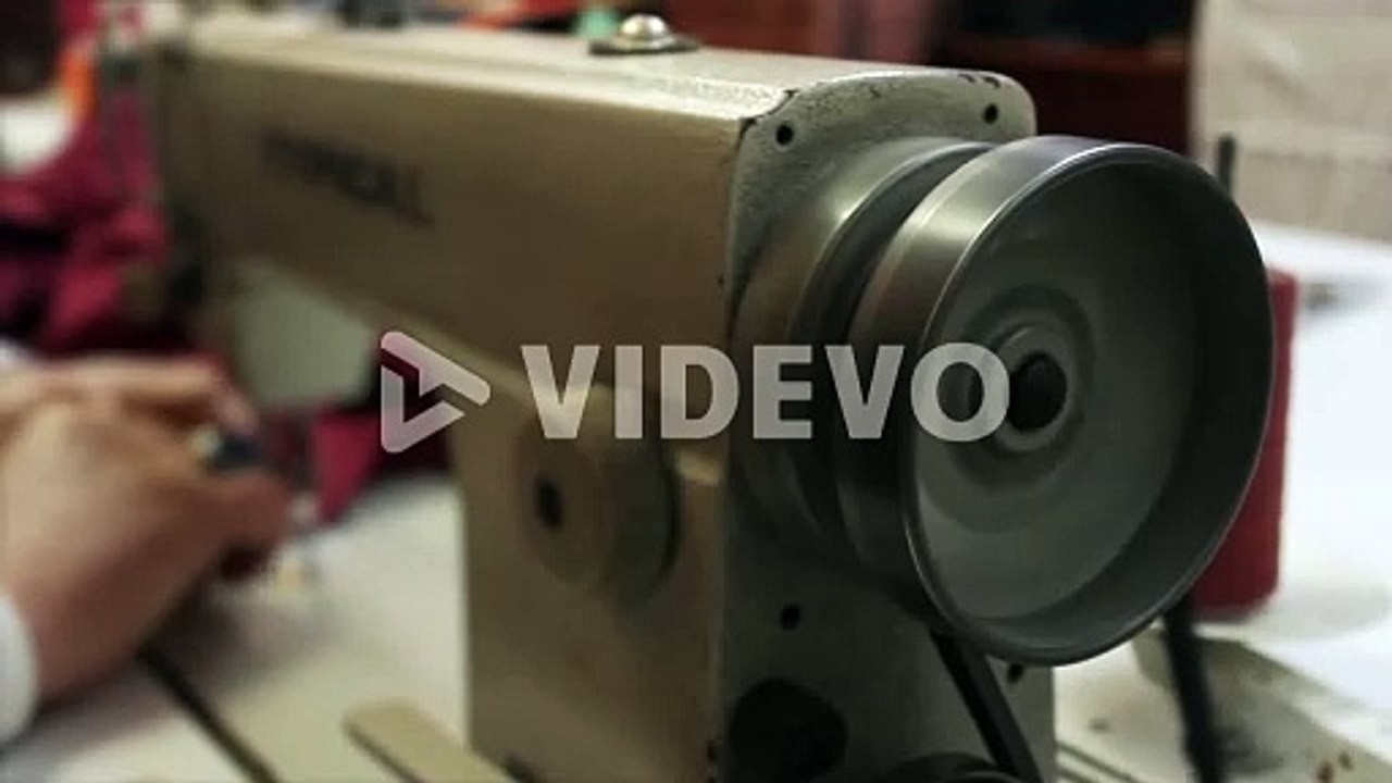 Tailor Fabric Process Of Sewing Fabric