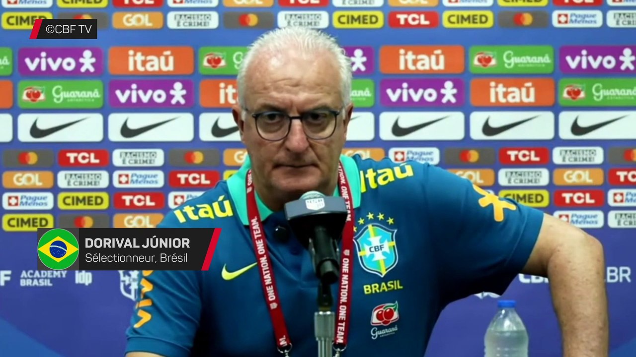 Dorival Júnior : ''Soyons patients avec Vinícius et Rodrygo''