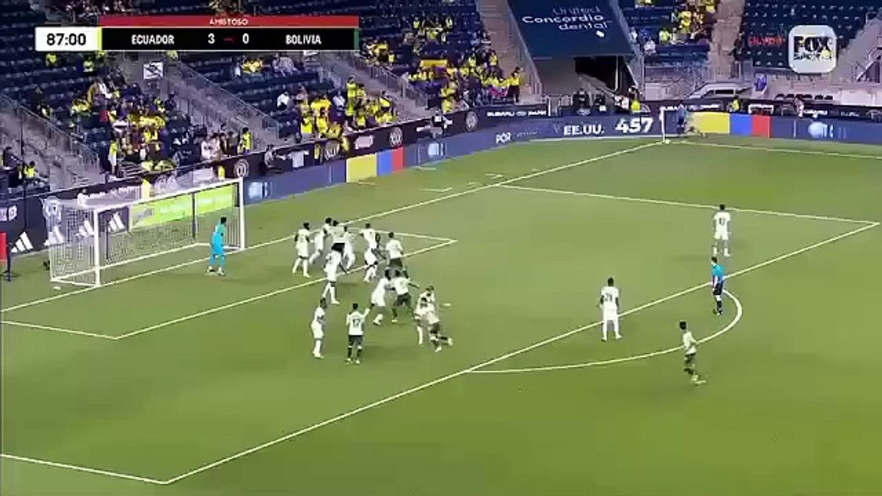 El primer gol de Miguelito con Bolivia en el amistoso ante Ecuador