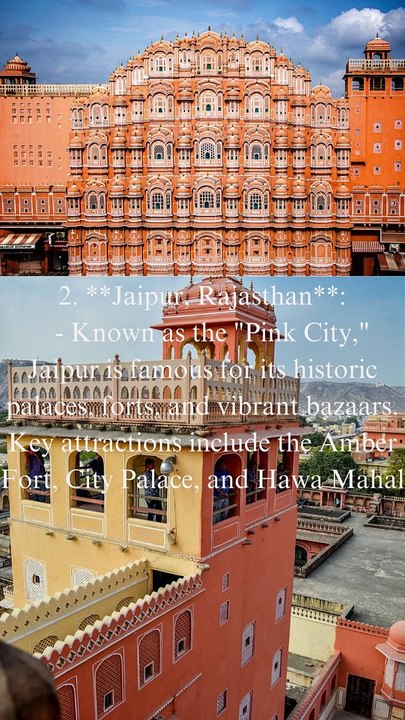 Top 5 Tourists Places in India