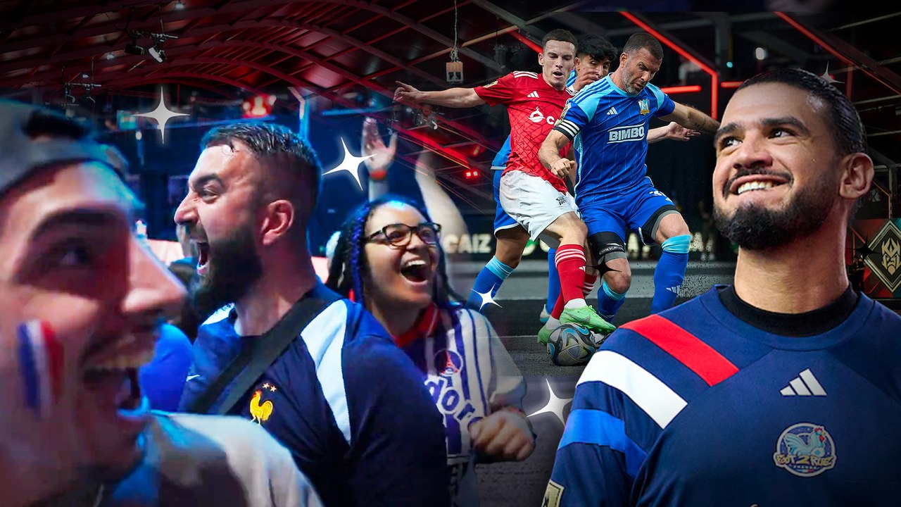 Avec les Bleus d’AmineMaTue au Mexique, à la Kings World Cup de Gerard Piqué