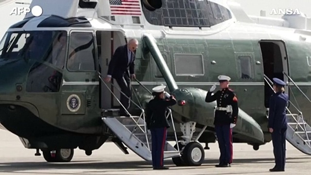 G7, Biden in partenza per l'Italia