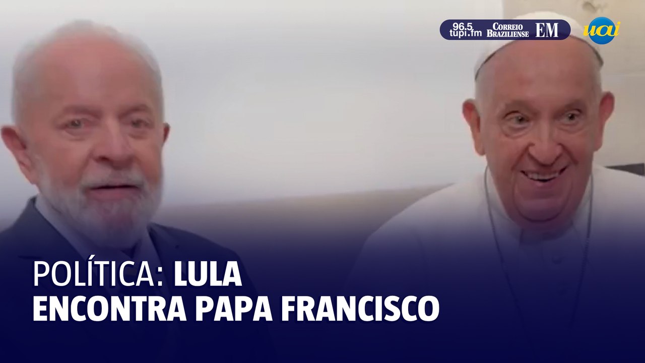 Lula encontra papa Francisco