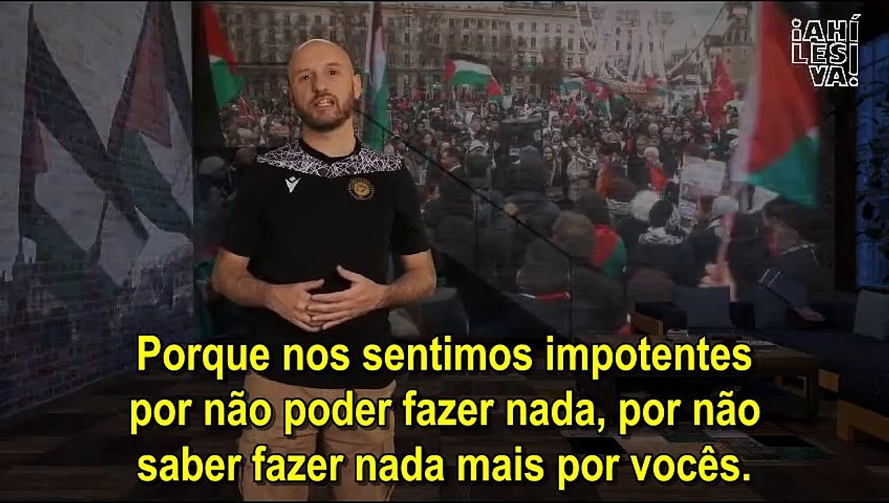 Mensagem para as crianças de Gaza (legendado)