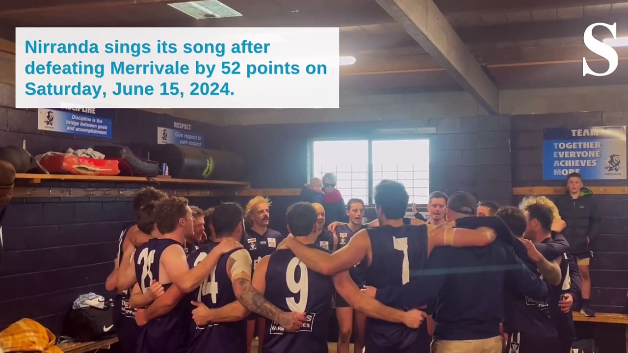 WDFNL round 10: Nirranda sings song
