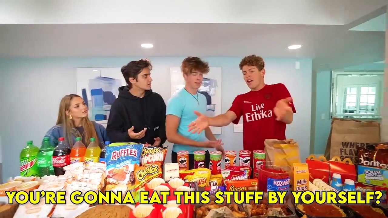 100,000 CALORIES IN 24 HOURS CHALLENGE!!