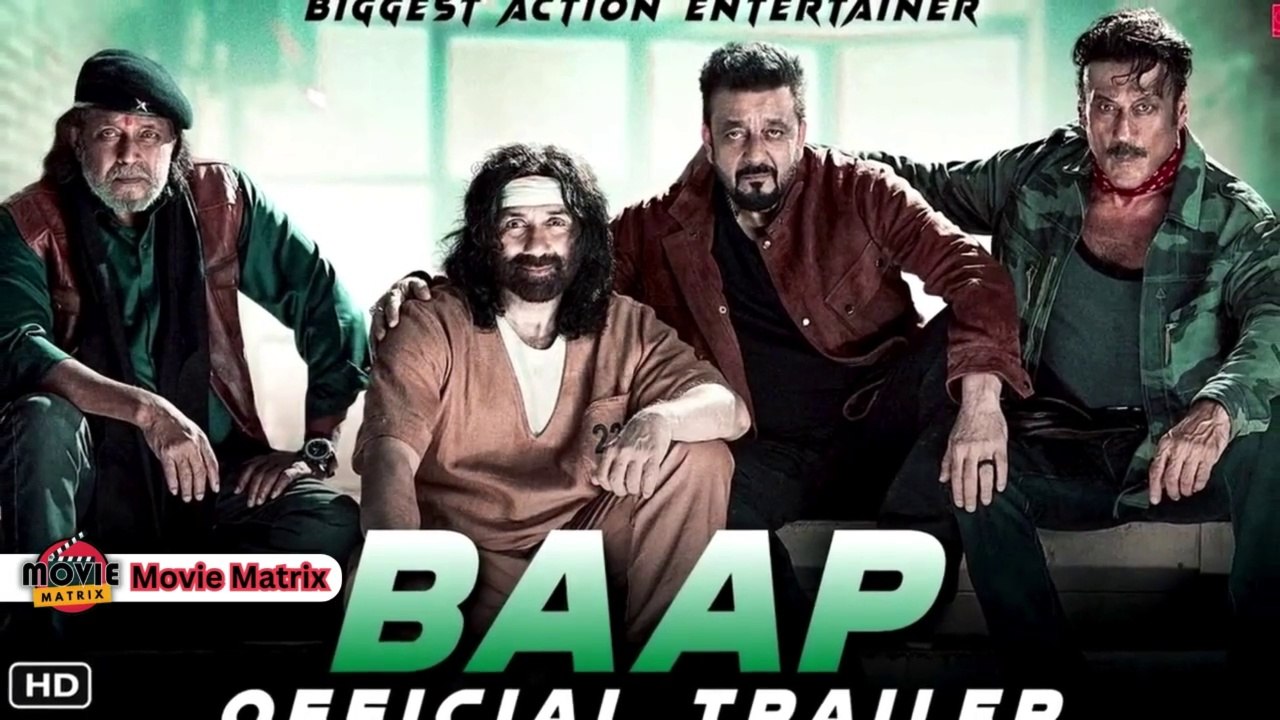 BAAP - Official Trailer - Mithun Chakraborty, Sanjay Dutt, Jackie Shroff, Sunny Deol - A Khan Update
