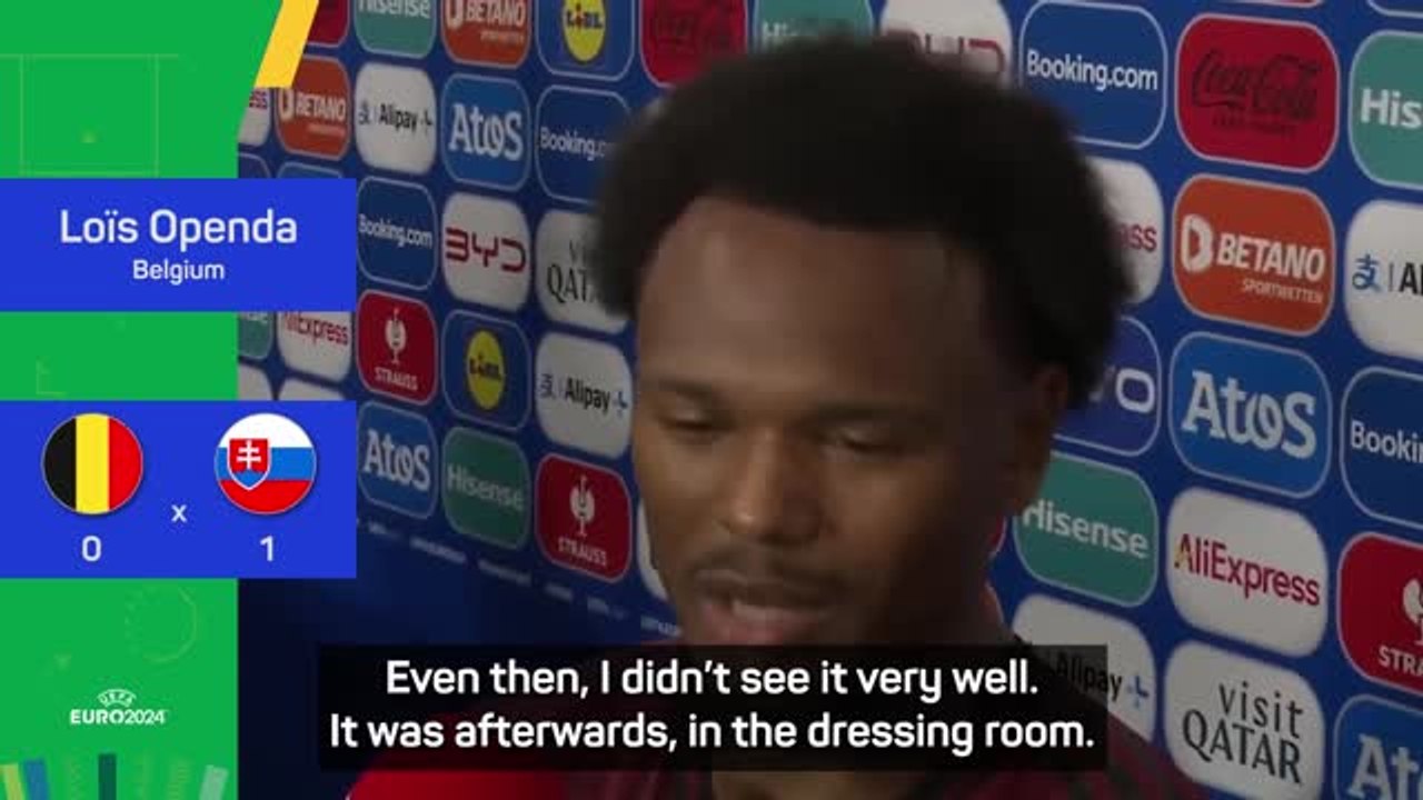 'That's just the way it is' - Openda on handball decision