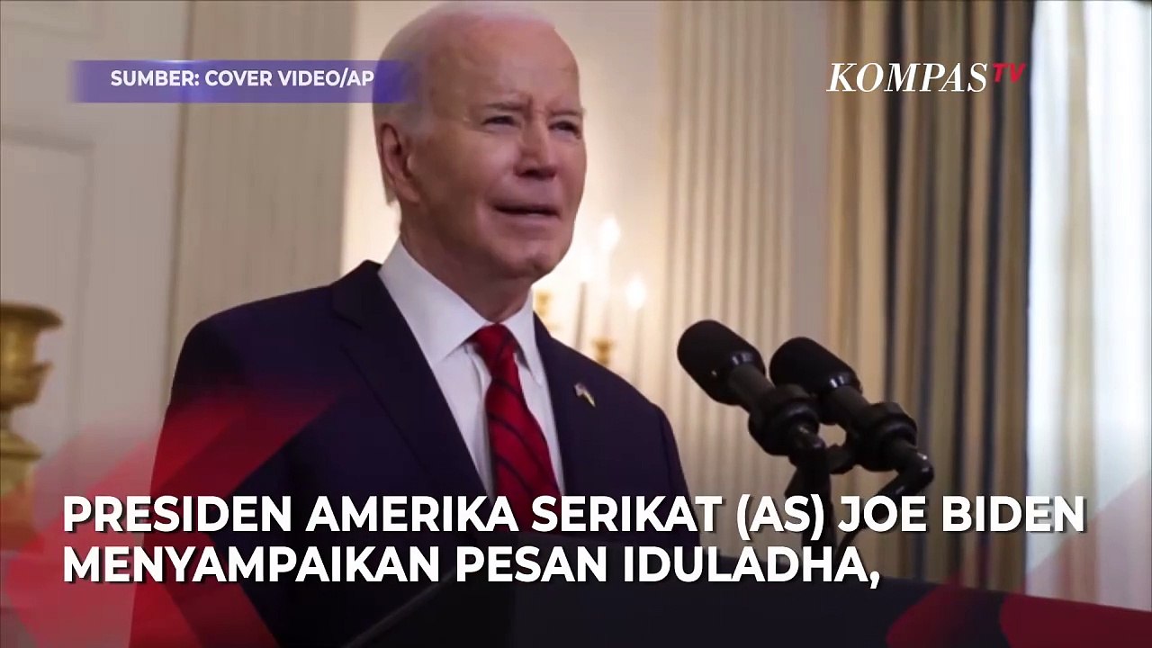 Ucapan Joe Biden untuk Umat Islam di Hari Iduladha, Singgung Perang Hamas & Israel