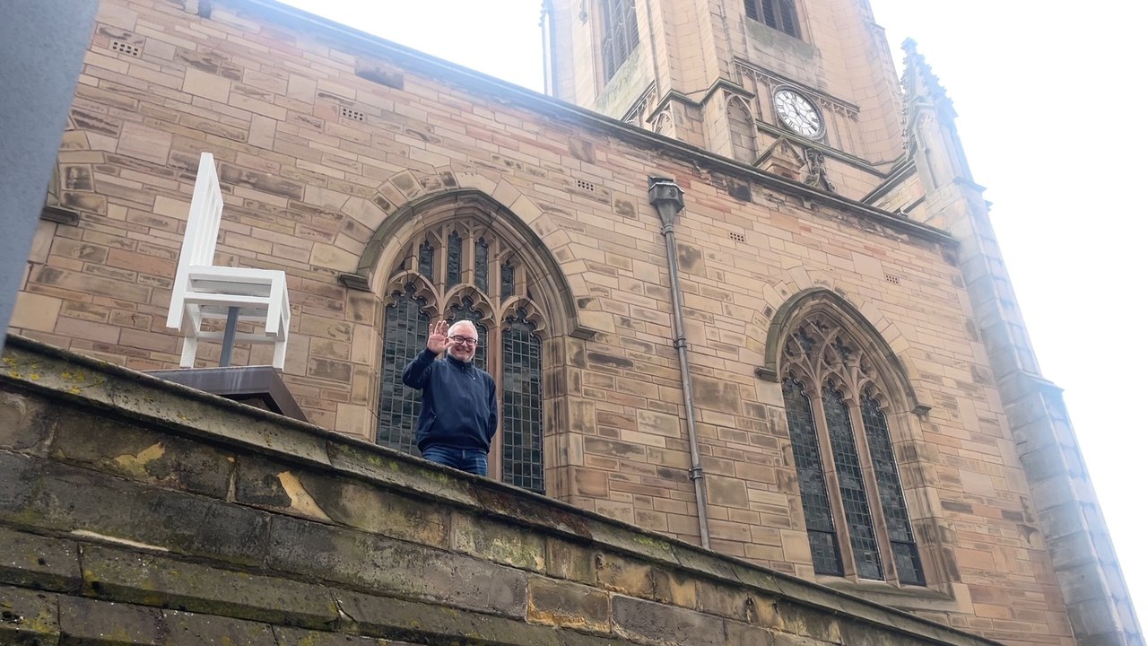 Liverpool Plinth artist Alan Dunn explains meaning behind prize-winning ‘chair’ sculpture