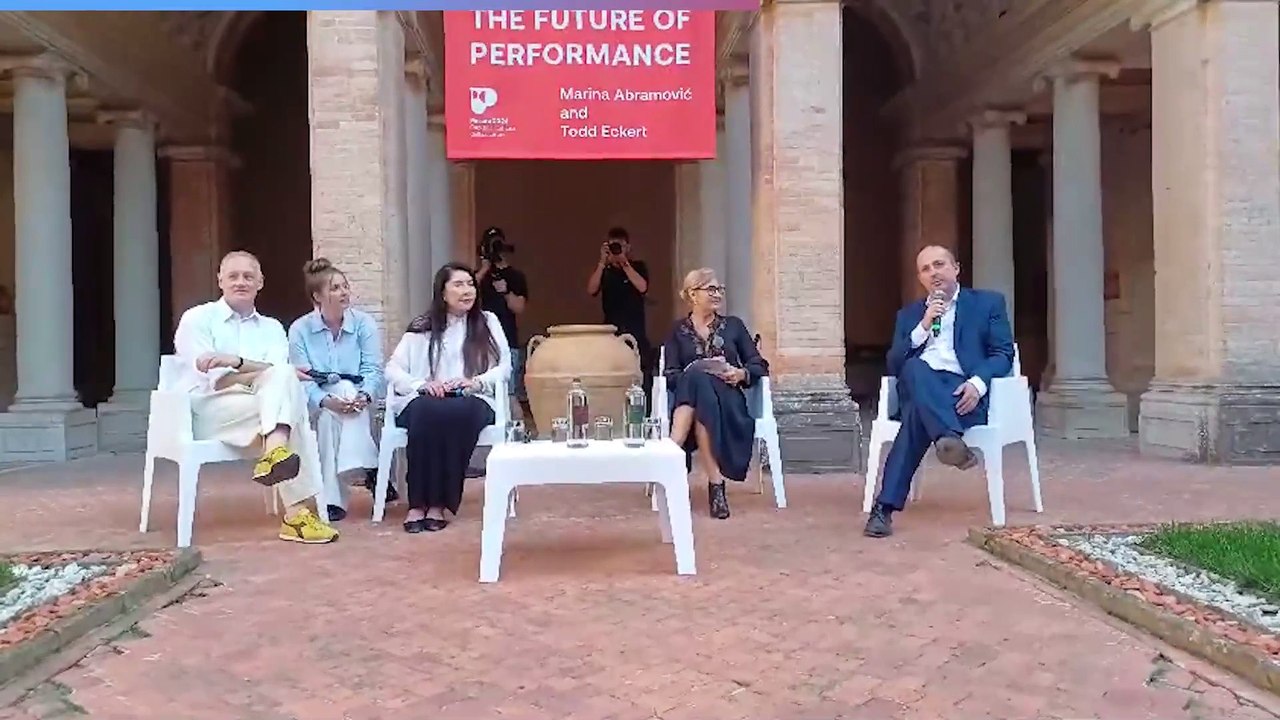 Marina Abramović in Pesaro: Exclusive Video Tour 🎥