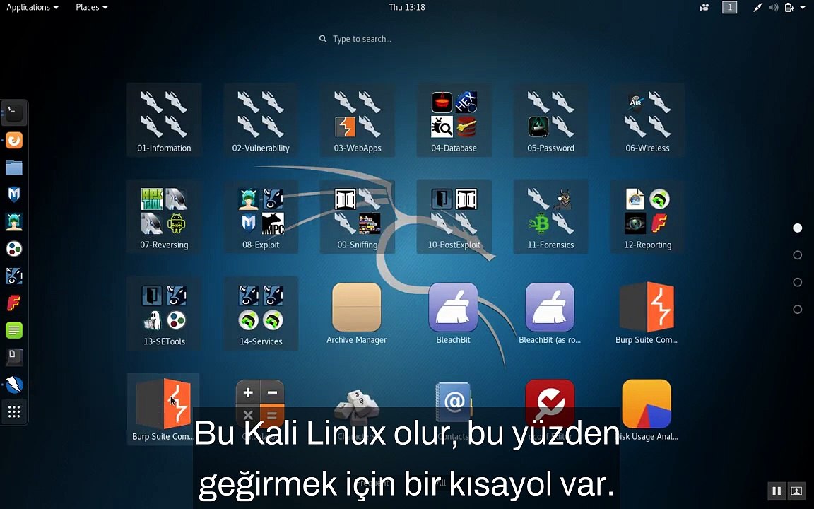 OWASP ZAP'ın Burp-Suite'le kullanımı-(Türkçe altyazı)