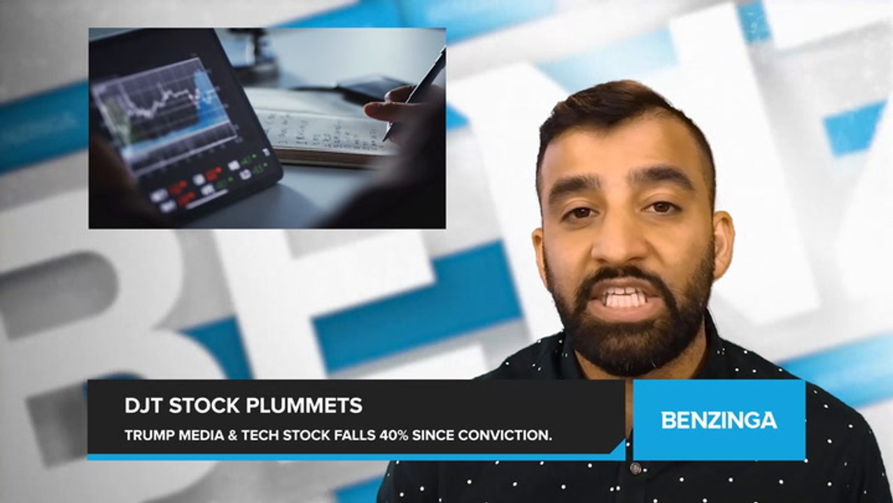 Trump Media & Technology Group's Stock Plummets 40% Since Conviction.