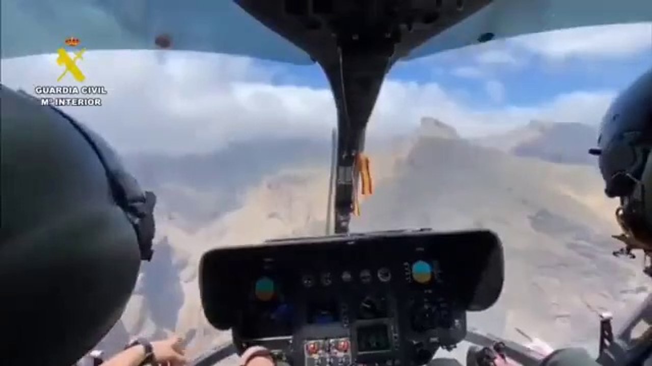 Jay Slater: Spanish police video shows search for missing Brit