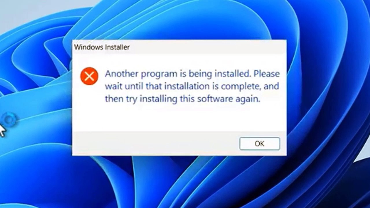How To Fix Another program is being installed please wait until the installation is complete and then try installing the software again Error in Windows 11 / 10 / 8 / 7