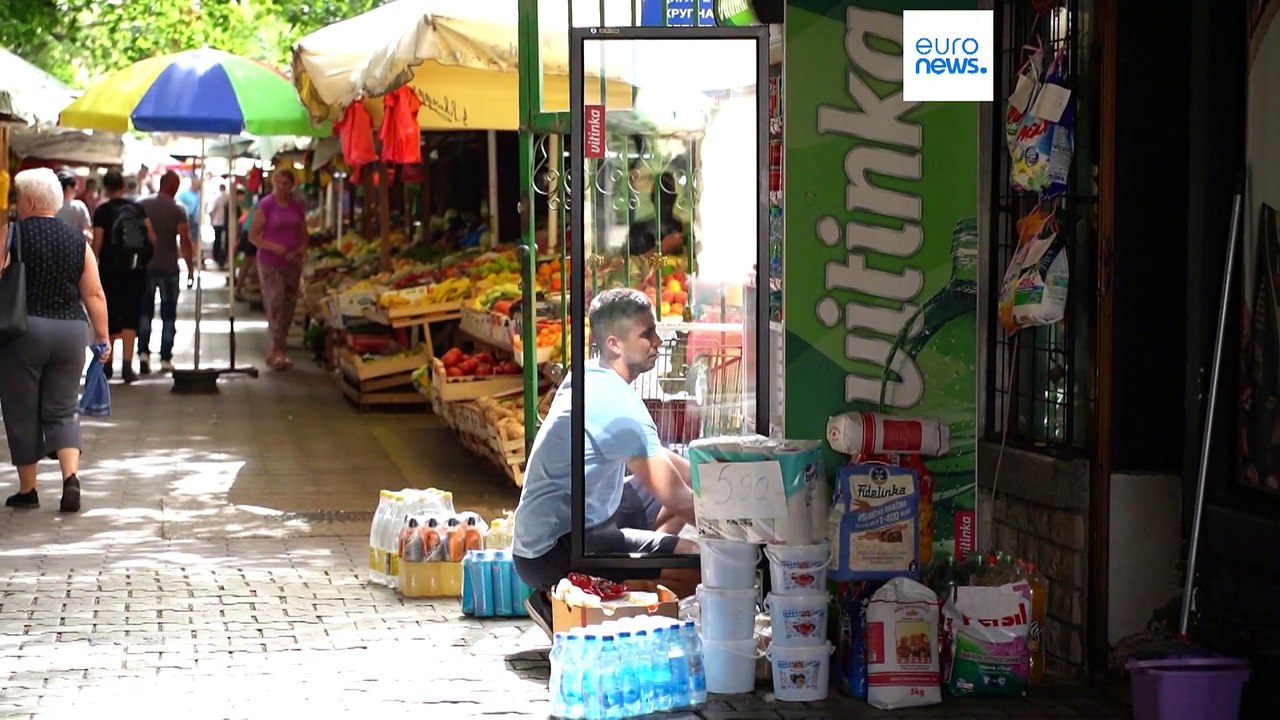 Массовое отключение электричества на Балканах