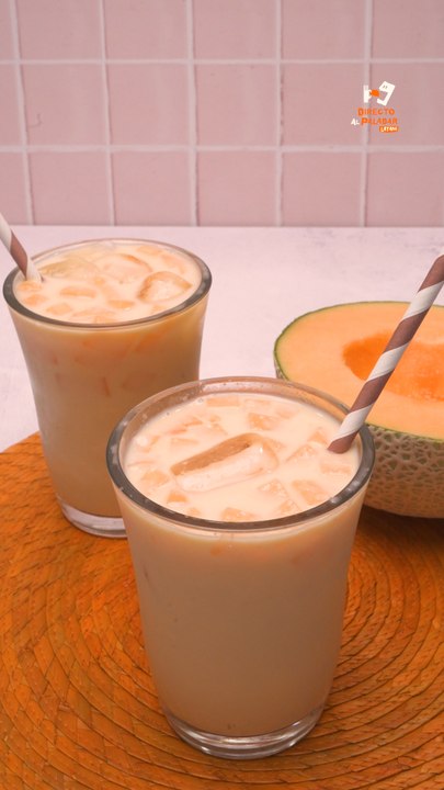 Agua cremosa de Melón