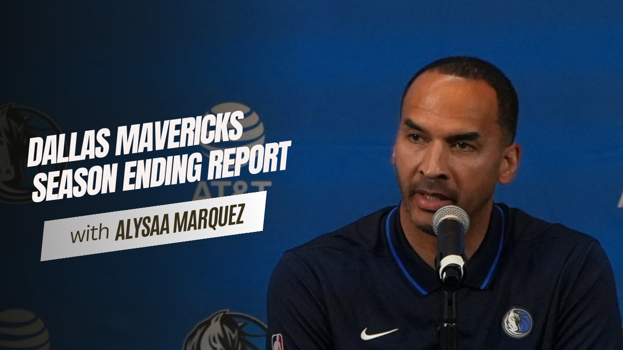 MAVERICKS SEASON ENDING REPORT: Nico Harrison, High Praise For Rookie Center Dereck Lively II