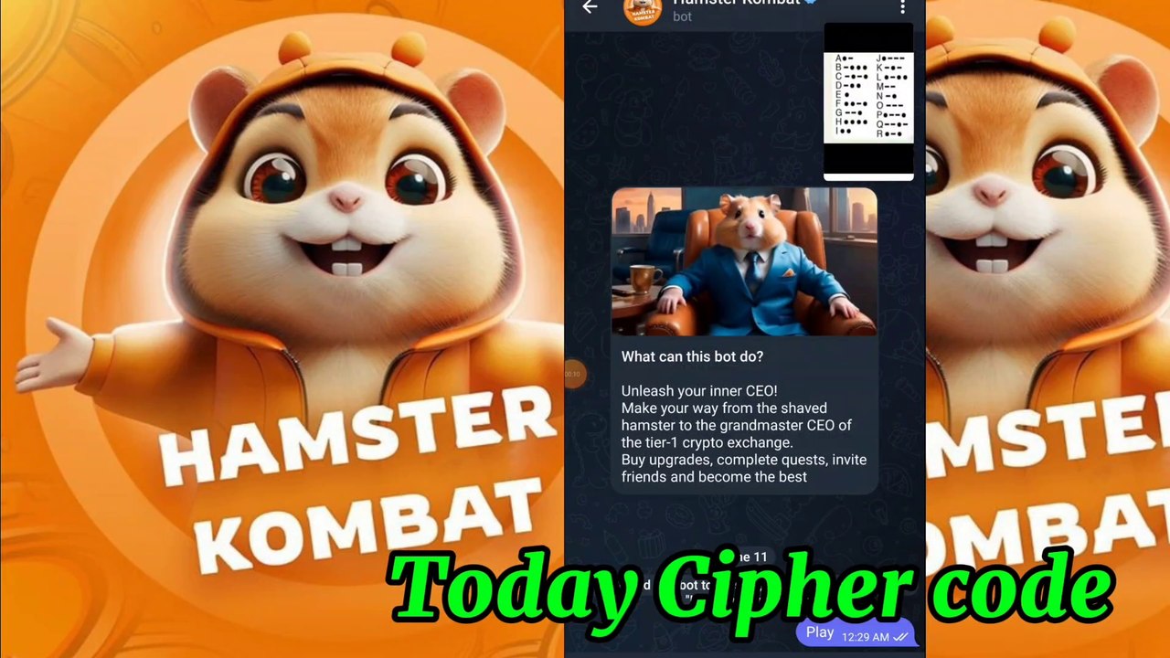 Hamster Kombat Daily Cipher Code