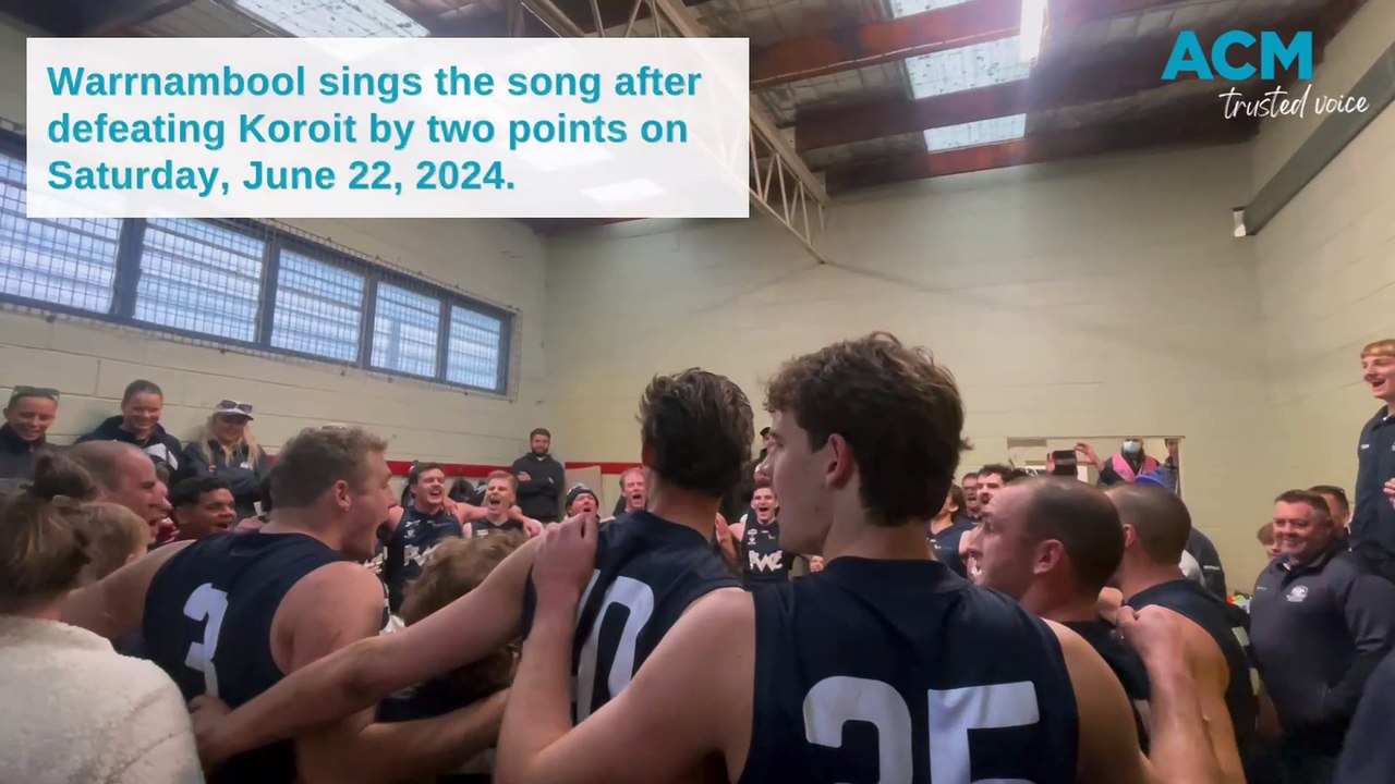 HFNL round 10: Warrnambool team song