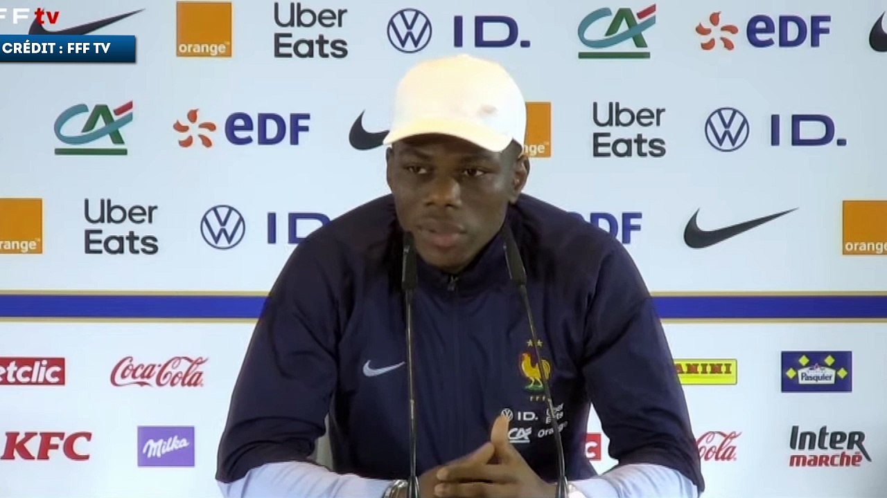 Aurélien Tchouameni soutien Mbappé et Thuram