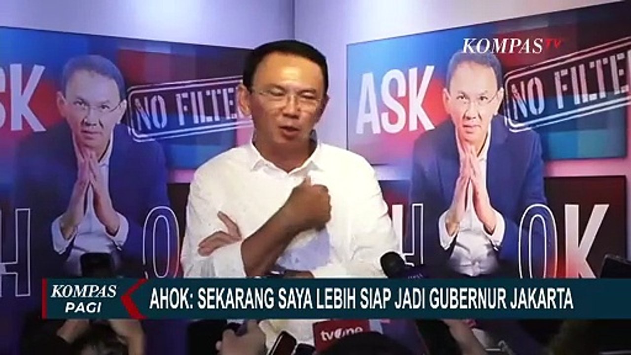 Ahok Siap Turun Gunung di Pilgub Jakarta 2024