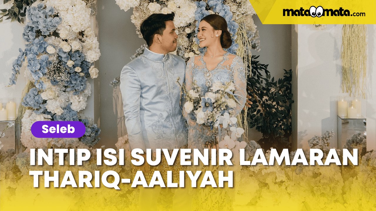 Mengintip Isi Suvenir Lamaran Thariq Halilintar dan Aaliyah Massaid, Harga Mangkoknya Ceban Doang?