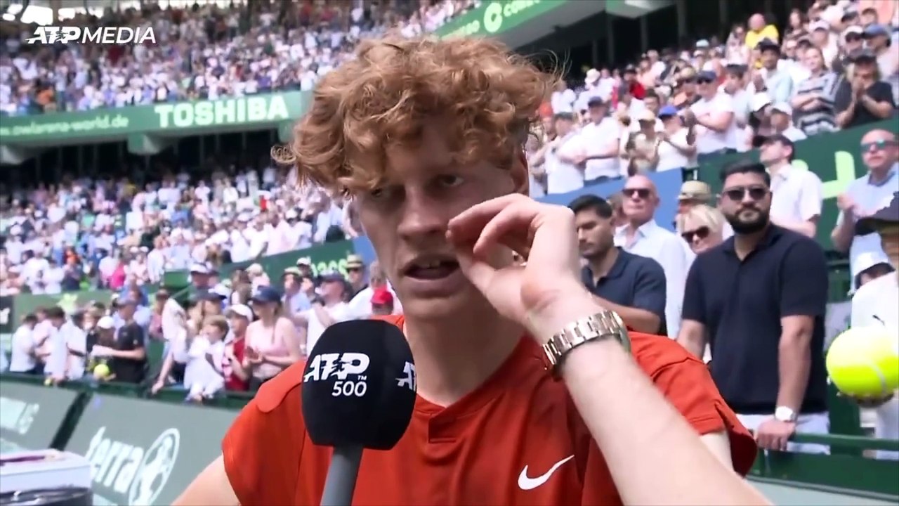 Tennis - Halle 2024 - Jannik Sinner : “I can’t wait to be at Wimbledon”