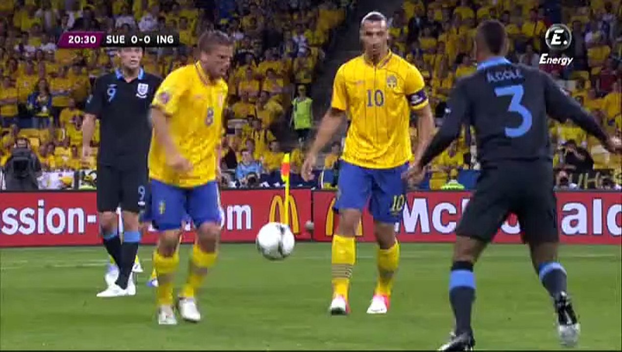 EURO 2012 - Sweden vs England