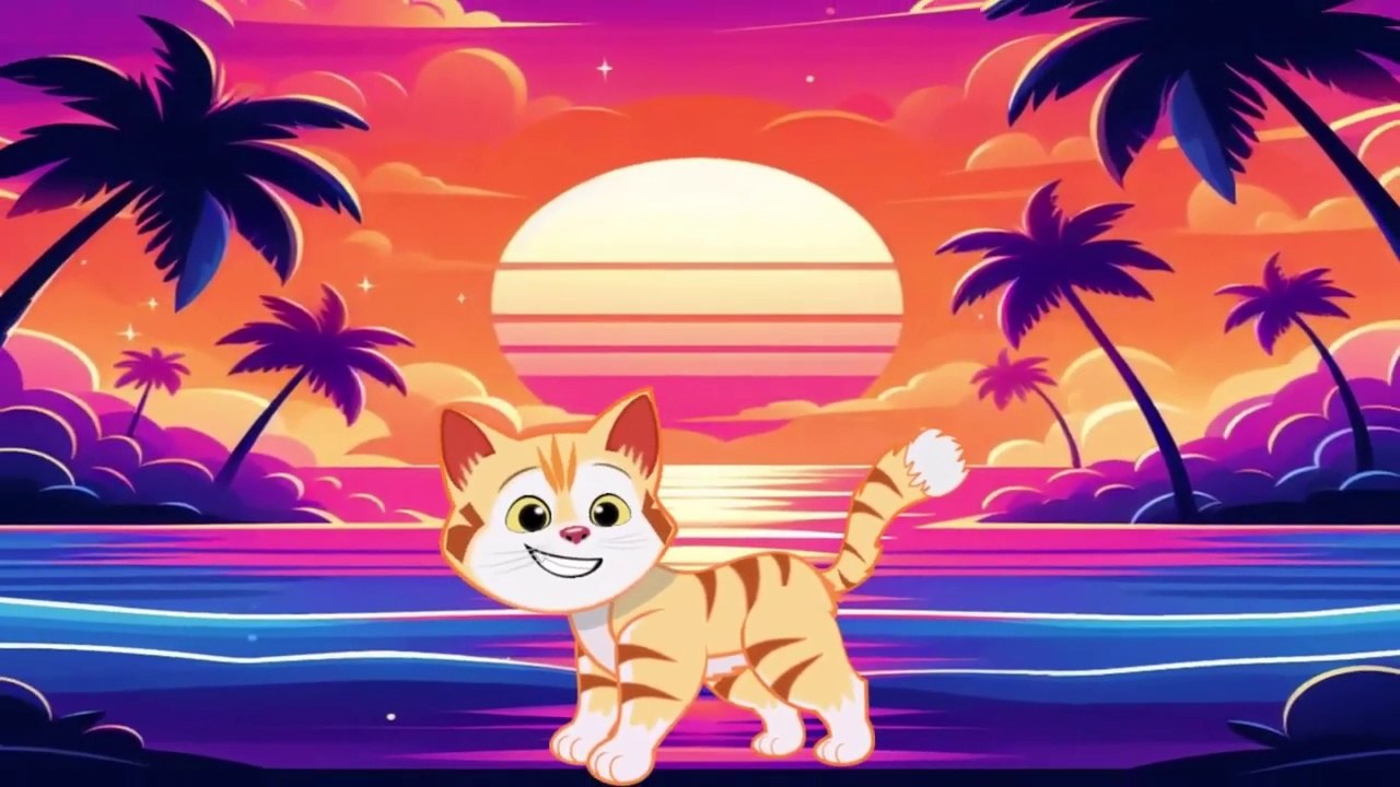 Desenho infantil com música animada em português   - Gatinhopolis  