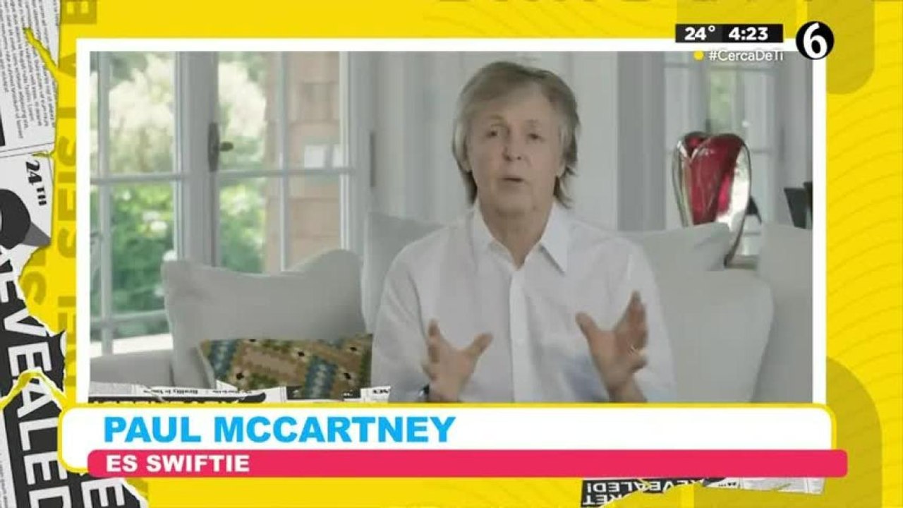 Paul McCartney se pone a bailar con las &#039;swifties&#039;