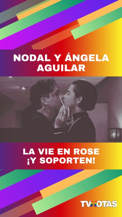 Christian Nodal comparte ROMÁNTICO video BESANDO a Ángela Aguilar.