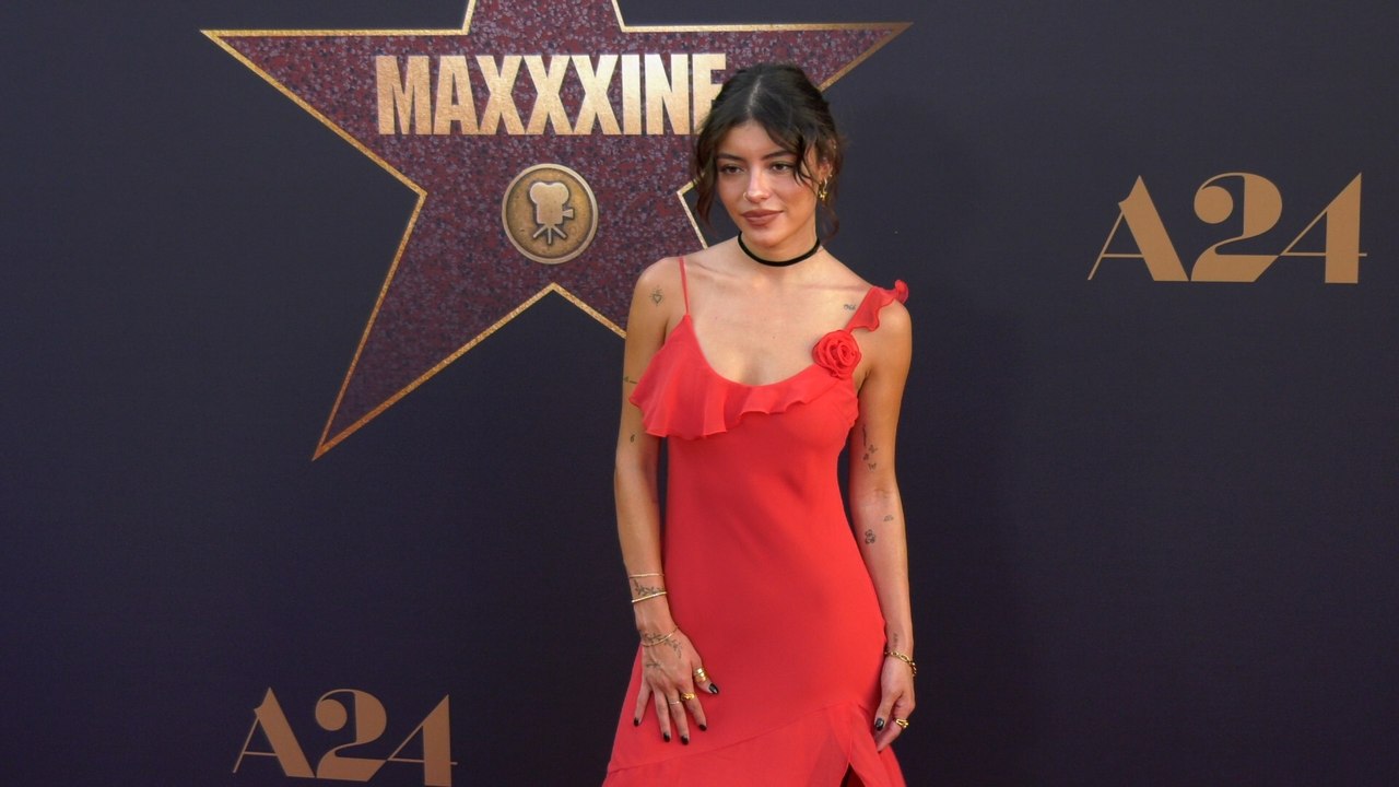 Sabrina Quesada attends the red carpet world premiere of "MaXXXine" in Los Angeles