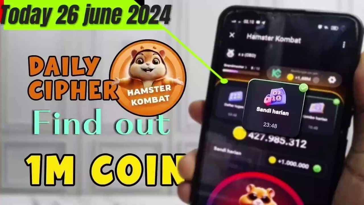 Hamster Kombat Daily Cipher Claim | Daily Cipher Secret revealed | Listing Price Confirmed hindi