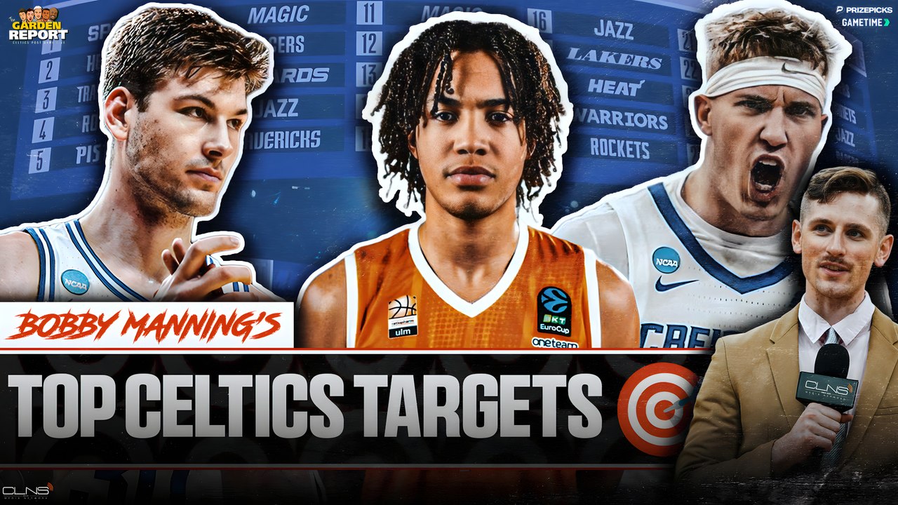 Celtics TOP TARGETS in 2024 NBA Draft | Garden Report