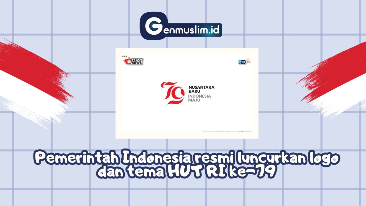 Pemerintah Indonesia Resmi Luncurkan Logo dan Tema HUT RI ke-79
