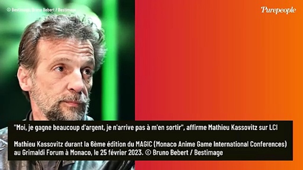 "Je ne sais pas du tout comment font les gens..." : Mathieu Kassovitz confronté à de gros problèmes financiers