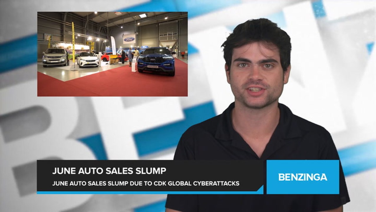 June Auto Sales Slump as Cyberattacks Cripple CDK Global Software Provider