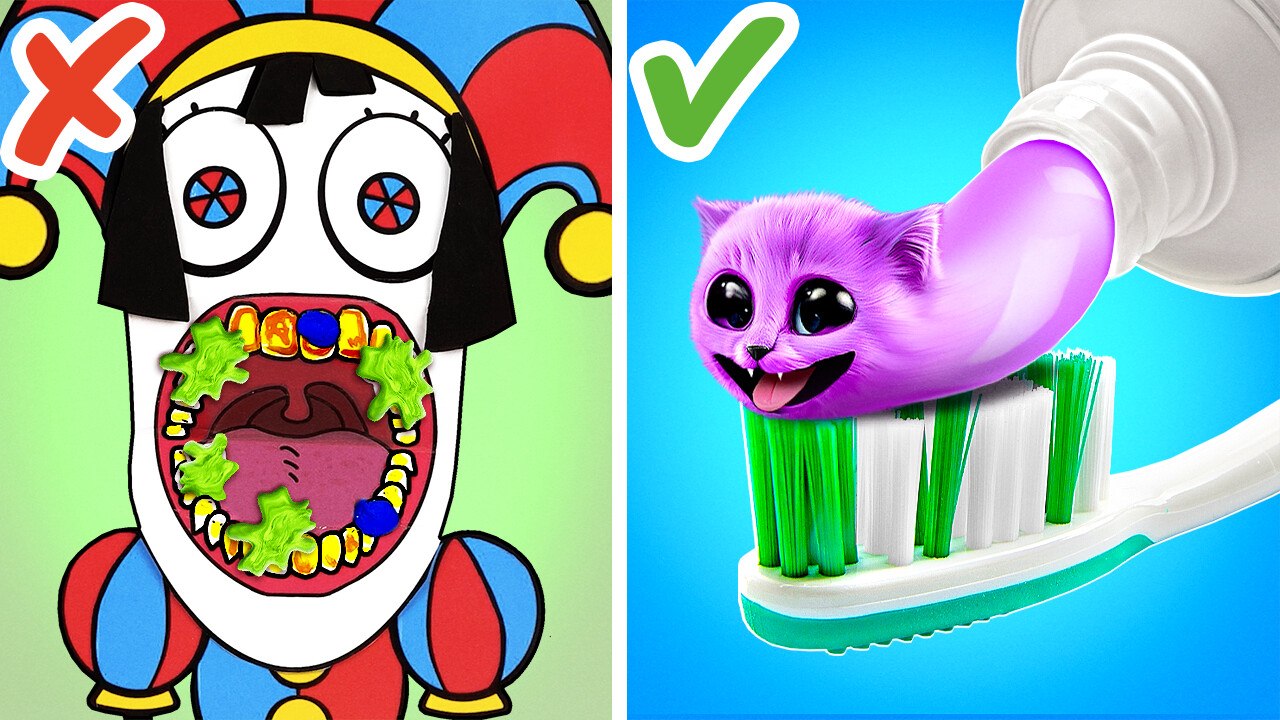 Smiling Critters Or Digital Circus?!  *Big Paper Game Book Compilation*