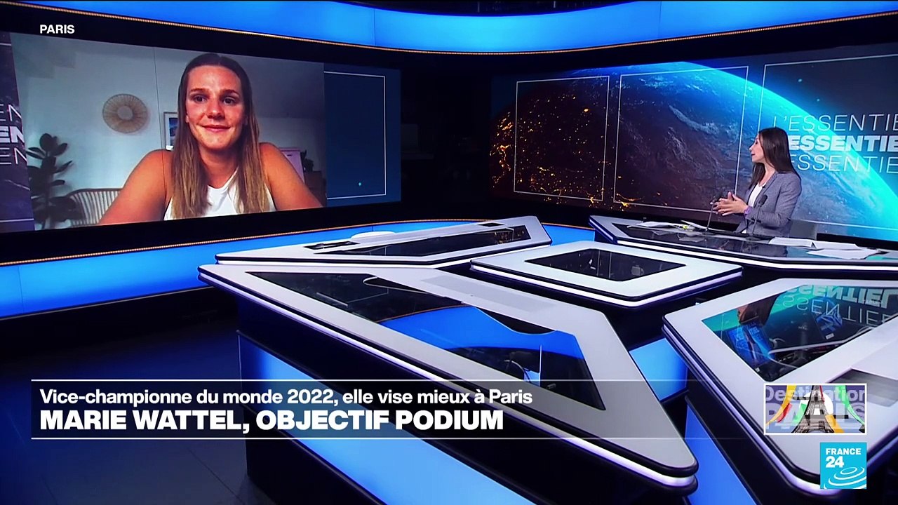 JO2024 : la nageuse Marie Wattel est "prête pour la bataille"