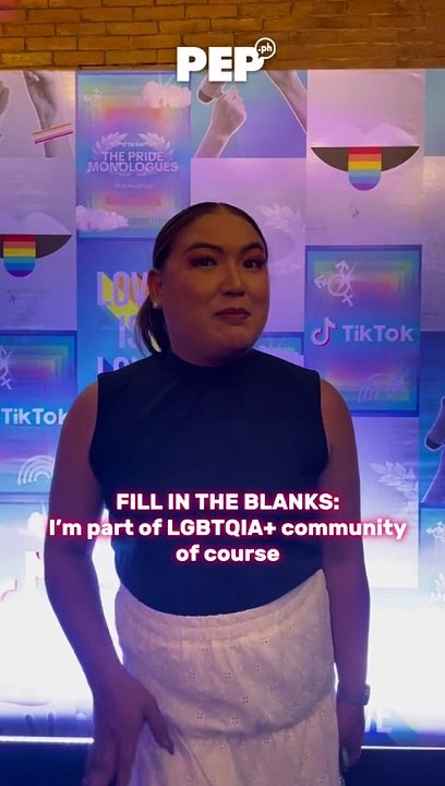 LGBTQ+ influencers play "Fill In the Blanks" #PEP #shorts
