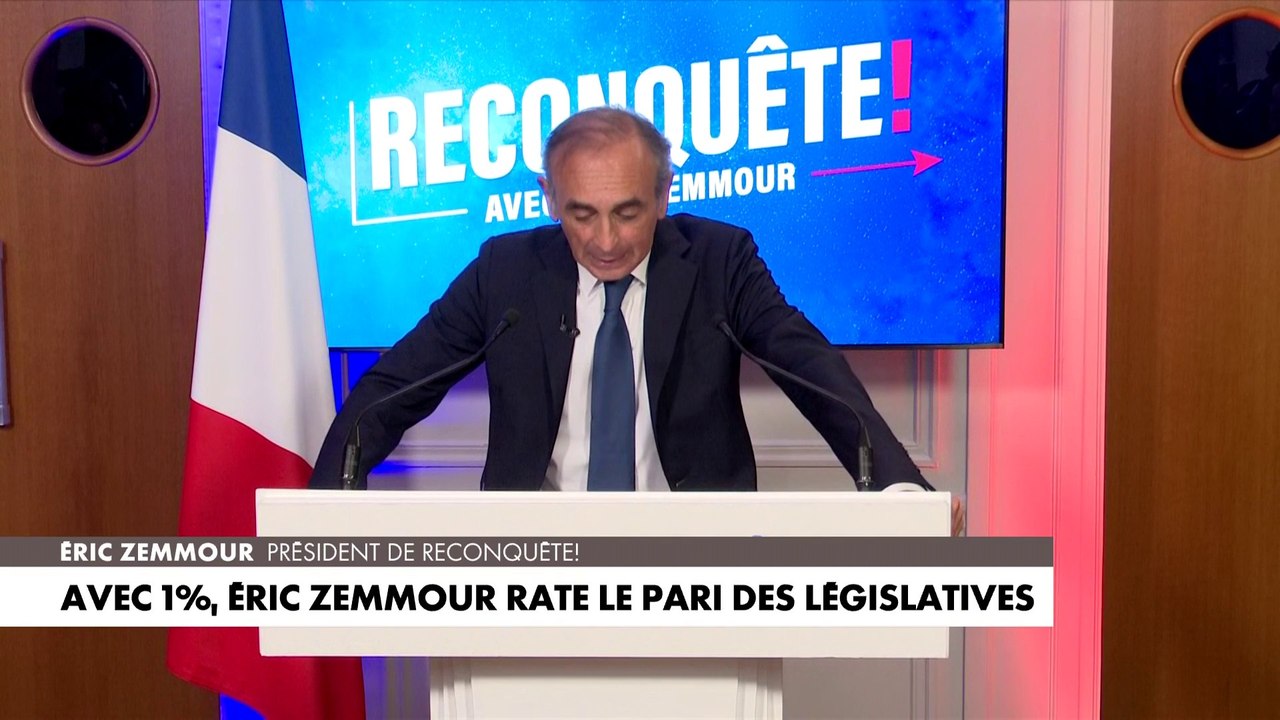 Eric Zemmour  :  «Face à Jean-Luc Mélenchon, pas d'abstention»