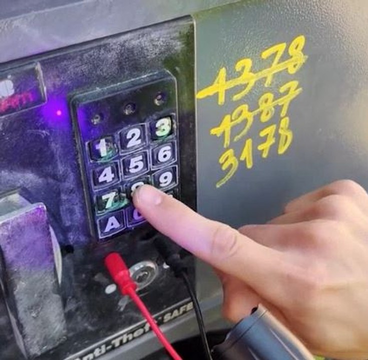 Cracking the code and opening a 10-year-old abandoned safe!