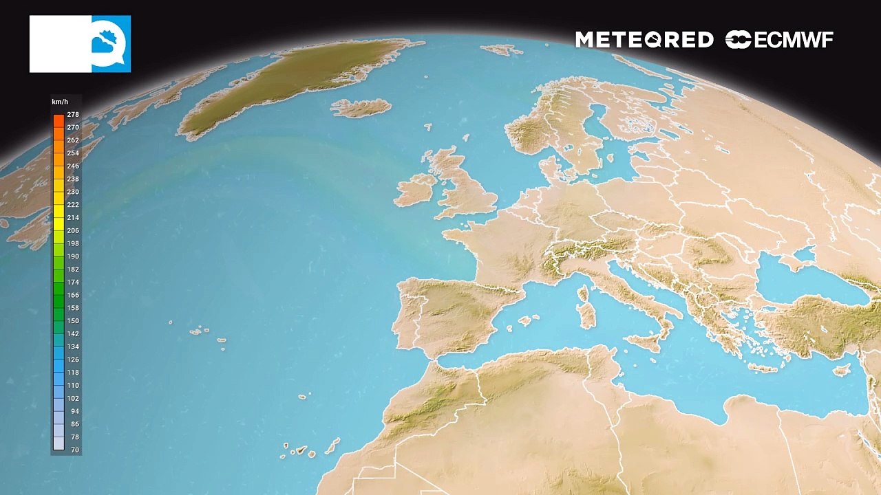 Il getto polare sul Mediterraneo