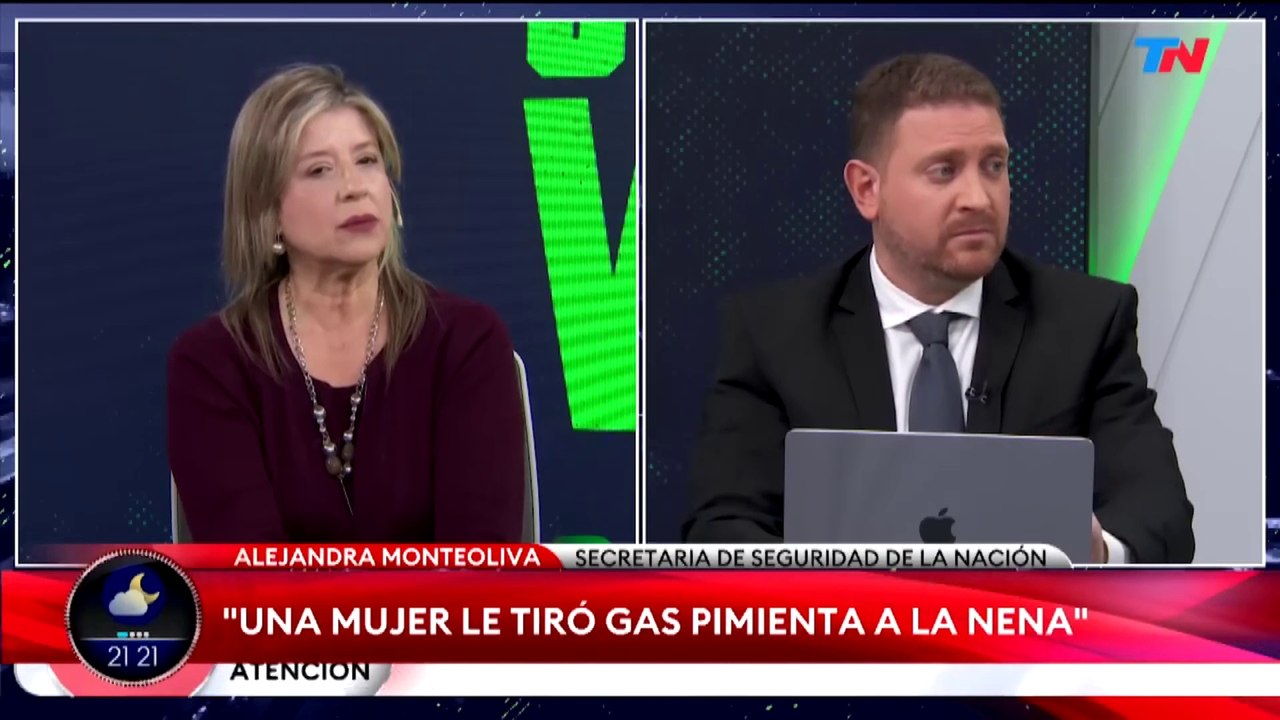 Alejandra Monteoliva buscó instalar una falsa versión sobre la represión en el Congreso