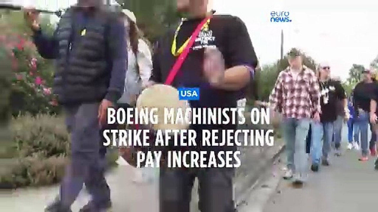 Boeing workers strike after rejecting 25% pay rise, ignoring advice of CEO